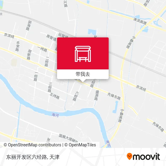 东丽开发区六经路地图