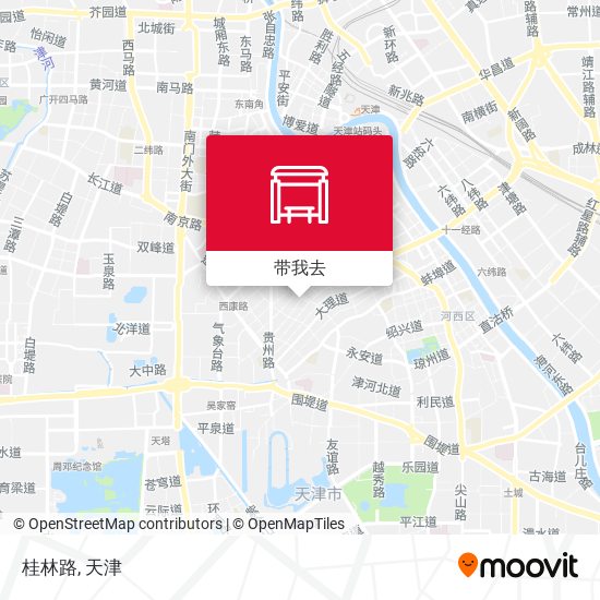 桂林路地图