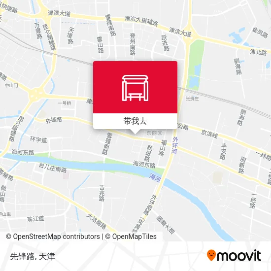 先锋路地图