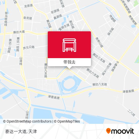 赛达一大道地图