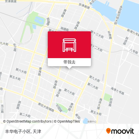 丰华电子小区地图