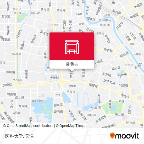 医科大学地图