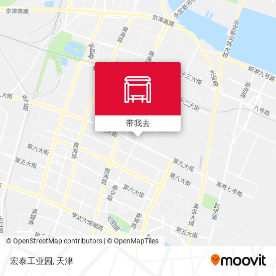 宏泰工业园地图