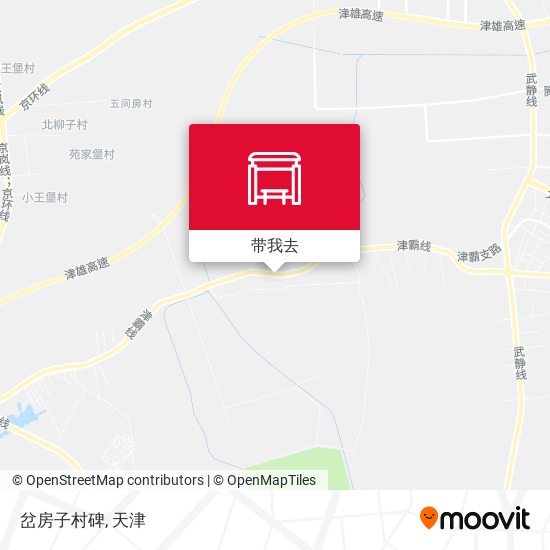 岔房子村碑地图