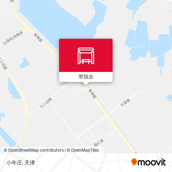 小年庄地图