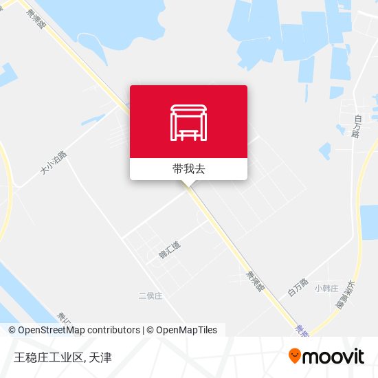 王稳庄工业区地图