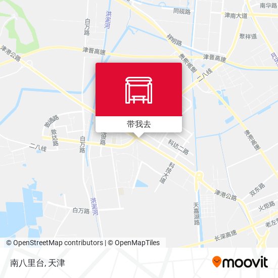 南八里台地图