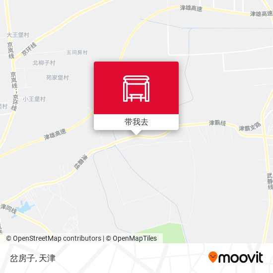 岔房子地图