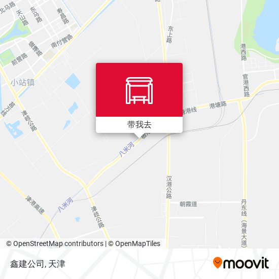 鑫建公司地图