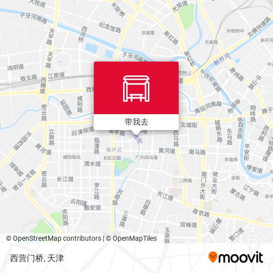 西营门桥地图