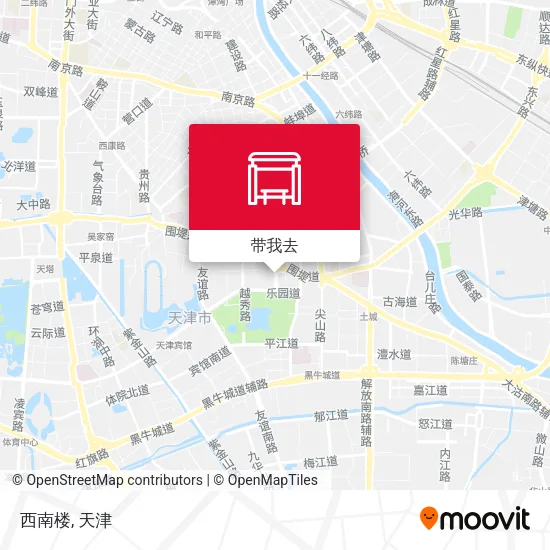 西南楼地图