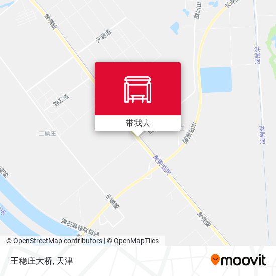 王稳庄大桥地图