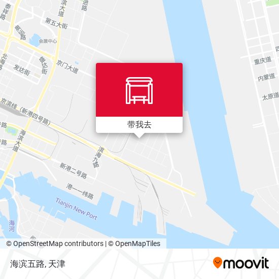 海滨五路地图