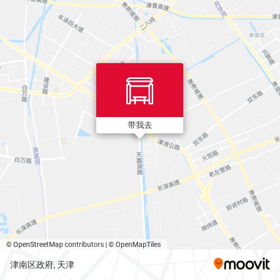 津南区政府地图