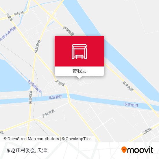 东赵庄村委会地图