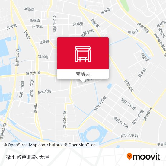 微七路芦北路地图