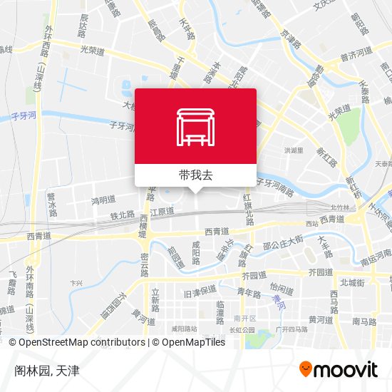 阁林园地图