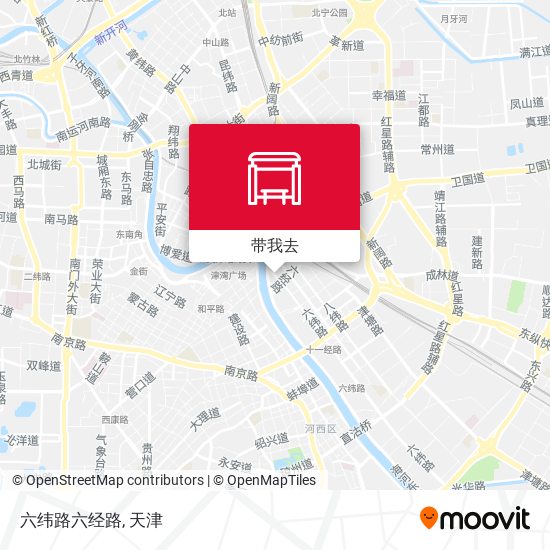 六纬路六经路地图