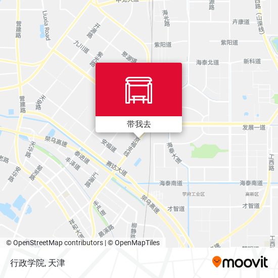 行政学院地图