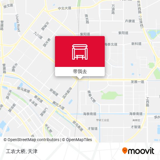 工农大桥地图