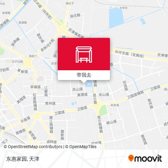 东惠家园地图