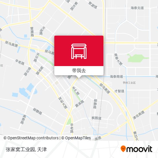 张家窝工业园地图