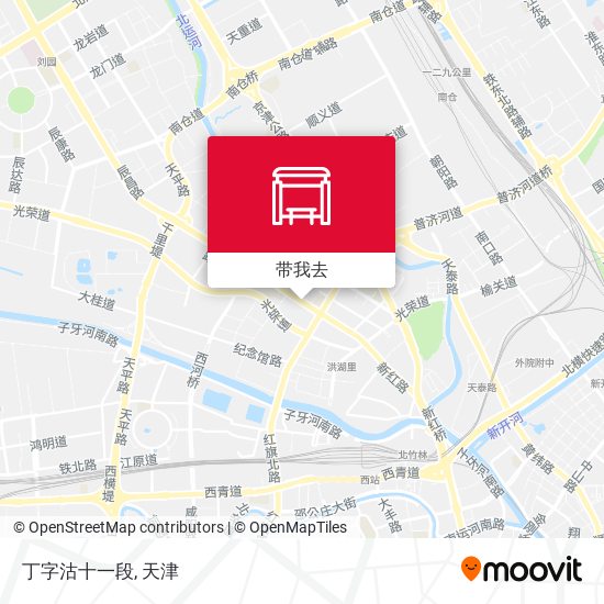 丁字沽十一段地图