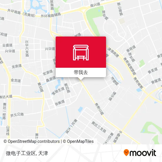 微电子工业区地图