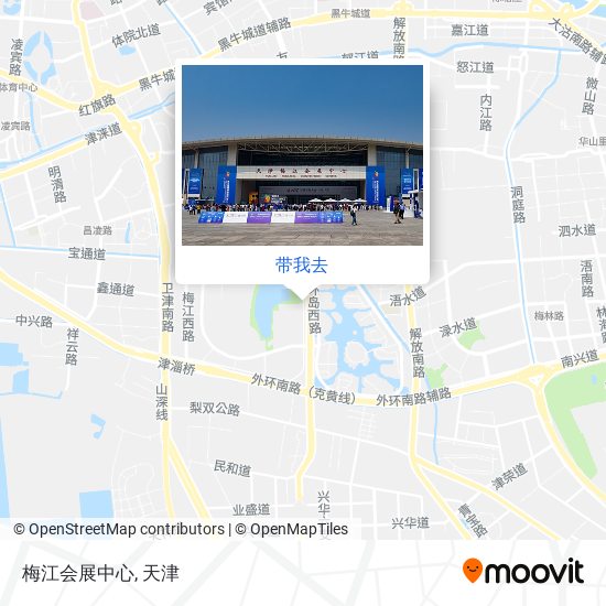 梅江会展中心地图