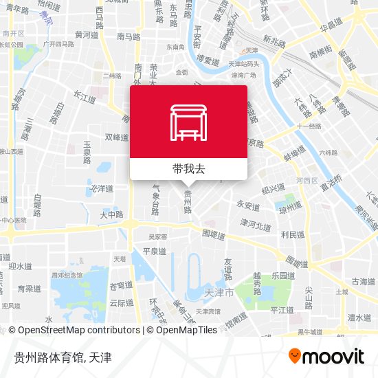 贵州路体育馆地图