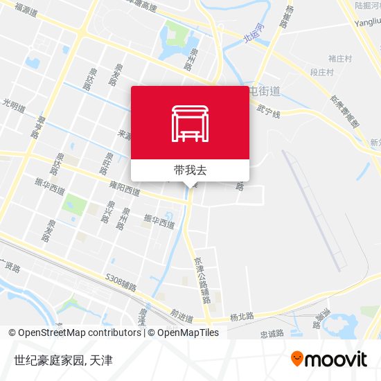 世纪豪庭家园地图