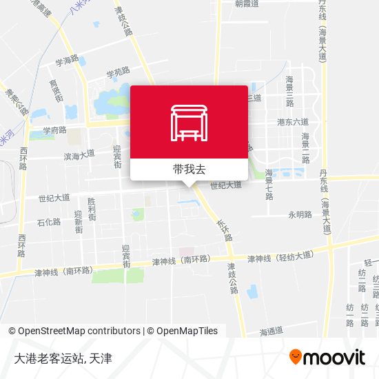 大港老客运站地图