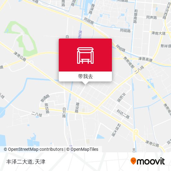 丰泽二大道地图