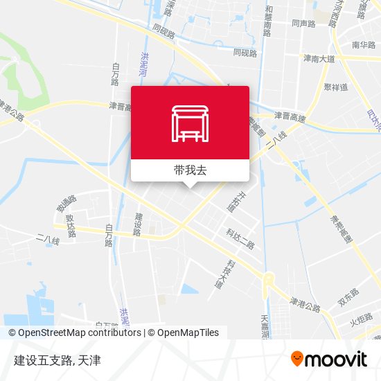 建设五支路地图