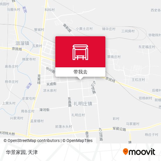 华景家园地图