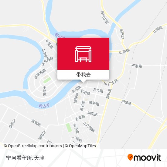 宁河看守所地图