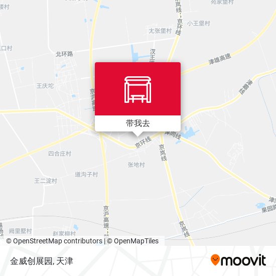 金威创展园地图