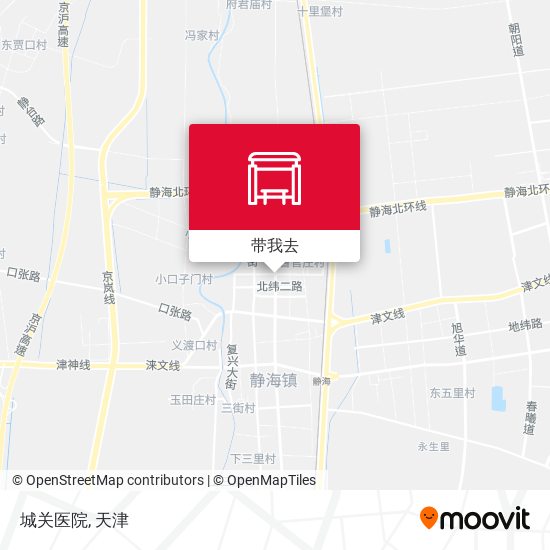 城关医院地图
