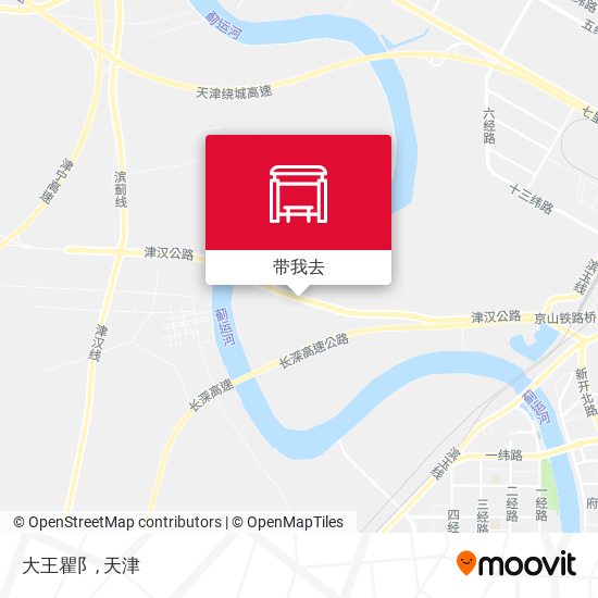 大王瞿阝地图