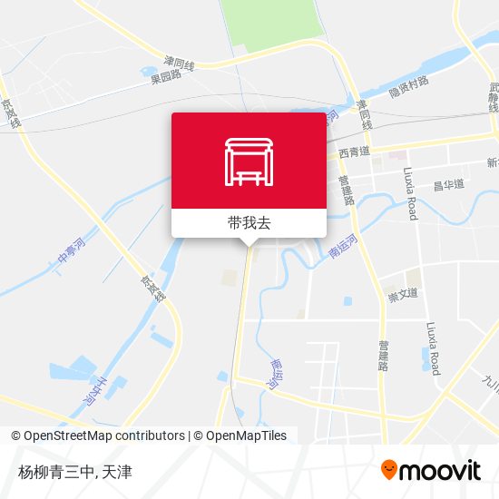 杨柳青三中地图