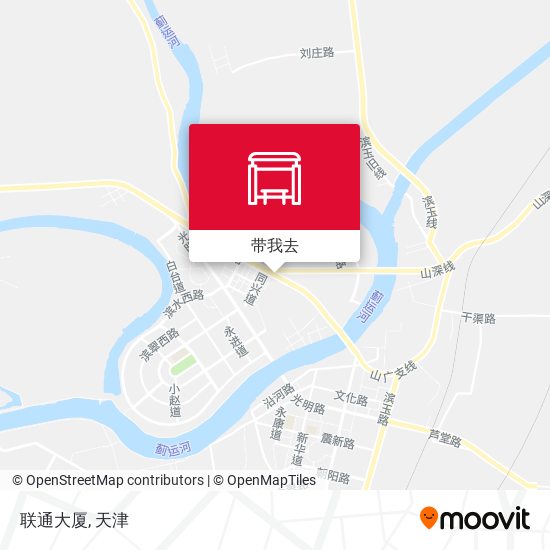 联通大厦地图