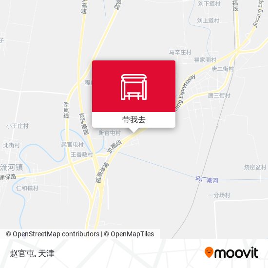 赵官屯地图