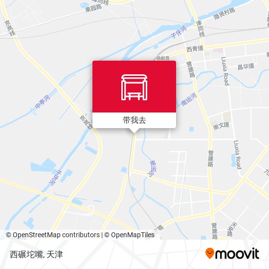 西碾坨嘴地图