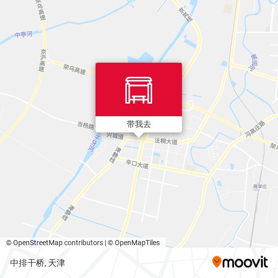 中排干桥地图