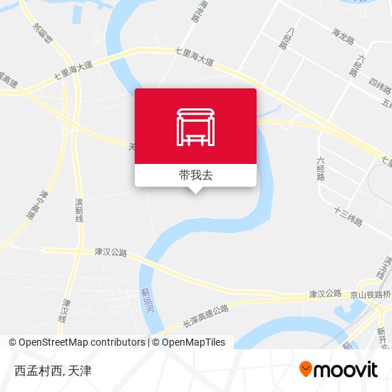 西孟村西地图