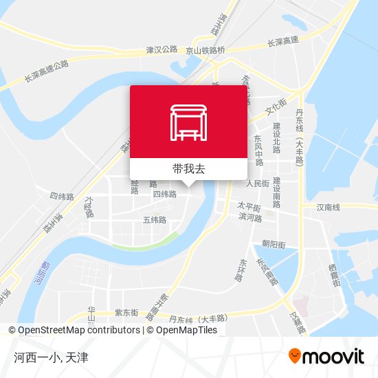 河西一小地图