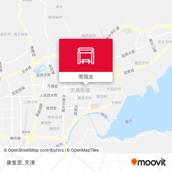 康复里地图