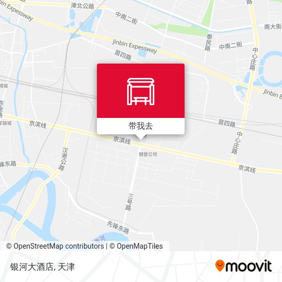 银河大酒店地图