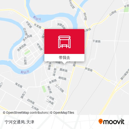 宁河交通局地图