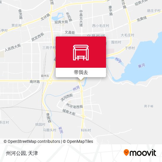 州河公园地图